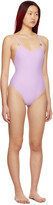 Thumbnail for your product : Alyx Purple Susyn One-Piece Swimsuit