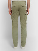 Thumbnail for your product : Incotex Slim-Fit Cotton And Linen-Blend Cargo Trousers