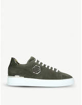 Thumbnail for your product : Philipp Plein embellished suede trainers