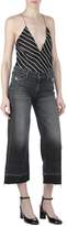 Thumbnail for your product : Mother The Roller Crop Undone Hem Jeans