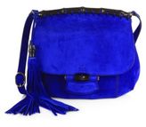 Thumbnail for your product : Gucci Nouveau Suede Shoulder Bag