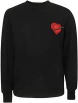 Thumbnail for your product : Palm Angels Pin My Heart Sweatshirt