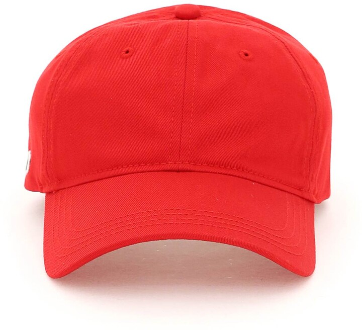 Lacoste Caps Red | Shop the world's largest collection of fashion 