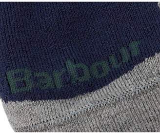 Barbour Cragg Boot Socks Colour: NAVY, Size: MEDIUM