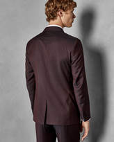 Thumbnail for your product : Ted Baker KUBRATJ Slim fit semi plain wool suit jacket