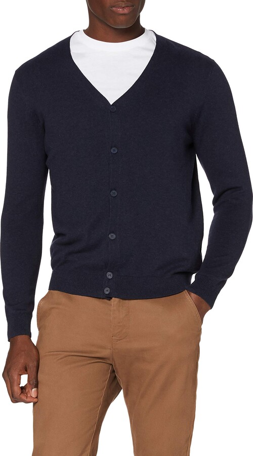 Men Light Blue Cardigan | Shop the world's largest collection of fashion |  ShopStyle
