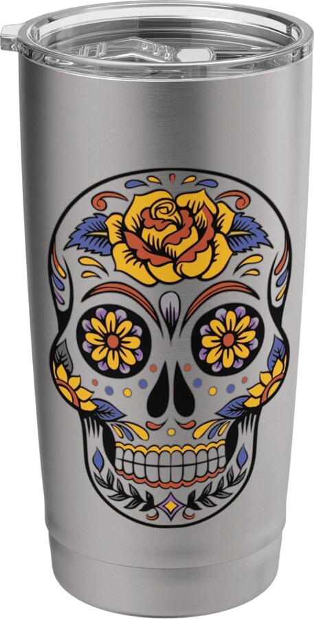 Halloween Spirit Halloween Skull Stainless Steel Insulated Tumbler