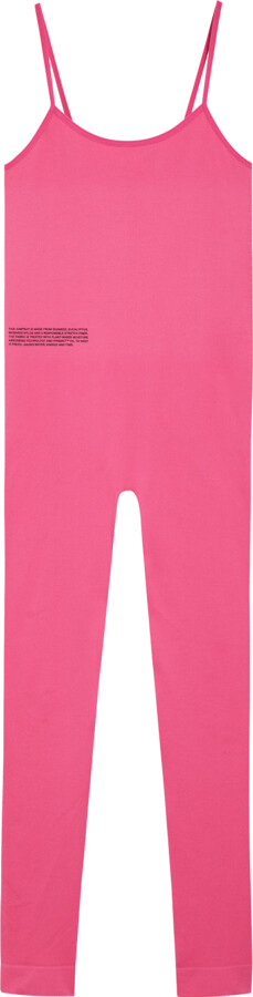 Chanel Hot Pink Logo Playsuit