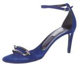 Thumbnail for your product : Balenciaga Embellished Suede Sandals