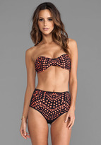 Thumbnail for your product : Mara Hoffman Laser Cut Bandeau Top