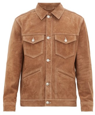 Isabel Marant Andy Patch-pocket Suede Jacket - Brown