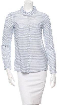 Chinti and Parker Striped Button-Up Top w/ Tags