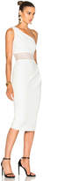 Thumbnail for your product : Nicholas Bandage One Shoulder Dress in White | FWRD