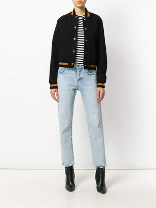 See by Chloe cropped bomber jacket