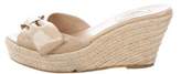 Thumbnail for your product : Valentino Bow-Accented Espadrille Wedges
