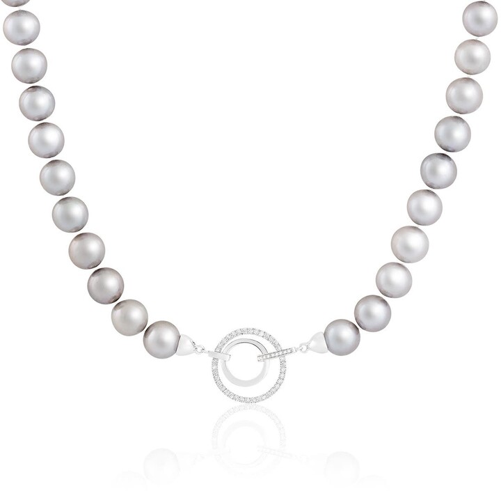 Gray Pearl Necklace | Shop the world's largest collection of 