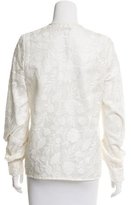 Thumbnail for your product : Jill Stuart Silk Floral Embroidered Top w/ Tags