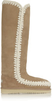 Thumbnail for your product : Mou Eskimo shearling knee boots