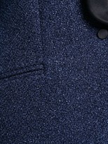 Thumbnail for your product : Styland Satin Trim Glittered Crepe Blazer