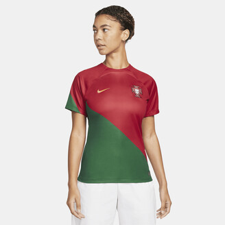 Nike Portugal 2022/23 Stadium Home Women's Dri-FIT Soccer Jersey in Red -  ShopStyle Activewear Tops