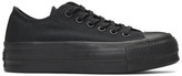 Thumbnail for your product : Converse Black Chuck Taylor All Star Lift Clean Low Sneakers