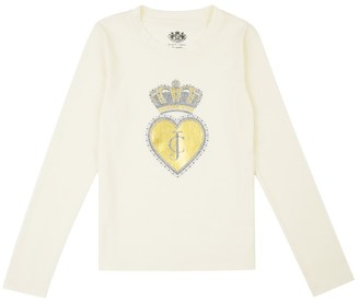 Juicy Couture Outlet - GIRLS LOGO ROYAL SCOTTIES LONG SLEEVED TEE