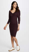 Thumbnail for your product : James Perse High Twist Jersey Deep V Dress