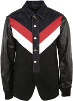 Thumbnail for your product : DSQUARED2 Denim And Leather Jacket