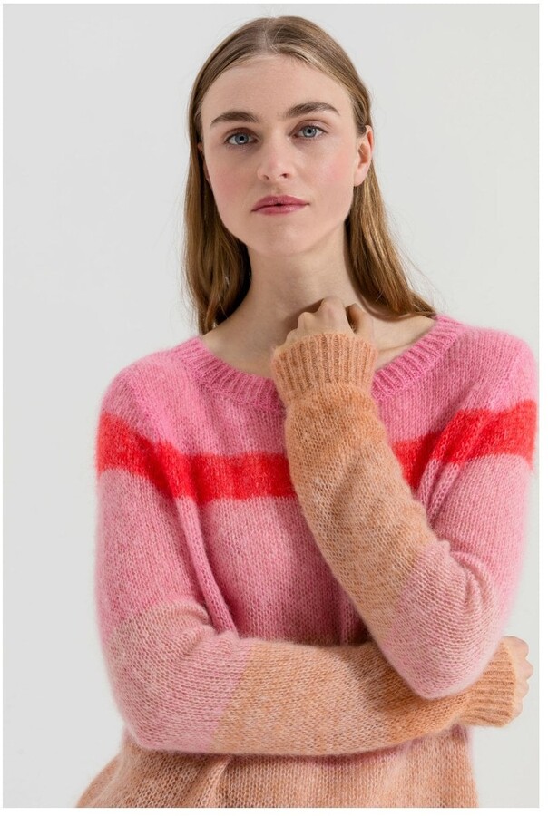 Luisa Cerano Stirpe Mohair Jumper Colour: Candy Pink, 10 - ShopStyle  Sweaters