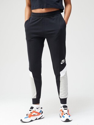 Nike Nsw Heritage Jog Pant Black/Grey - ShopStyle Trousers