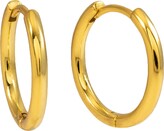 Thumbnail for your product : Marie June Jewelry Classic Gold Hoop Earrings