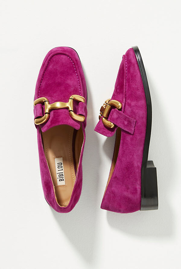Bibi Lou Zagreb Loafers Purple - ShopStyle
