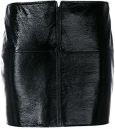 Thumbnail for your product : Courreges Faux-Leather Mini Skirt