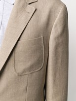 Thumbnail for your product : Brunello Cucinelli Single-Breasted Multi-Pocket Blazer