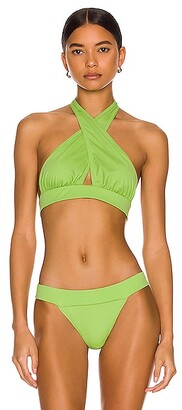 Cross Halter Bikini Top | Shop The Largest Collection | ShopStyle