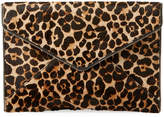 Thumbnail for your product : Rebecca Minkoff Leo Leopard-Print Fur Envelope Clutch Bag