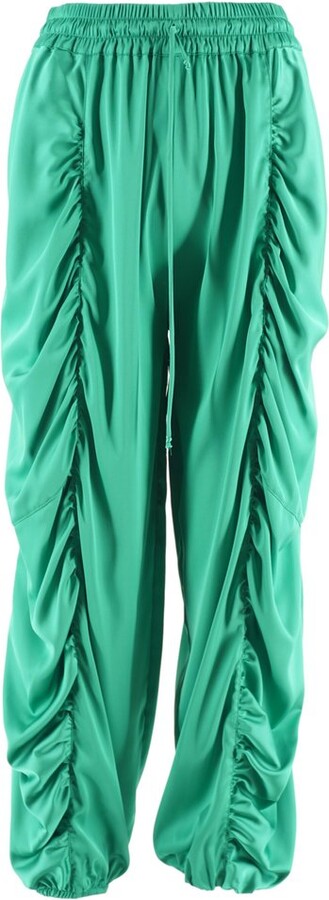 Aniye By Straight-Leg Ruched Trousers
