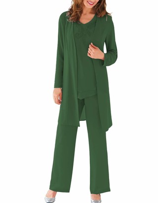 hunter green suit womens