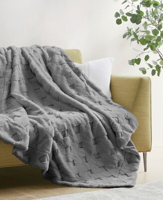 madison park edina faux fur throw pillow