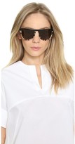 Thumbnail for your product : Stella McCartney Flat Top Oversized Sunglasses