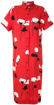 Thumbnail for your product : OSKLEN Floral Print Shirt Dress
