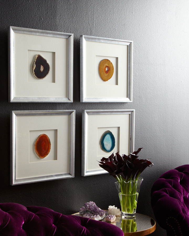Horchow Framed Agate Wall Decor ShopStyle Home & Living