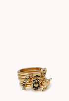 Thumbnail for your product : Forever 21 Whimsical Ring Set