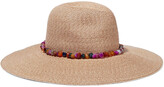 Thumbnail for your product : Eugenia Kim Cassidy Embellished Woven Sunhat