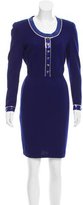 Thumbnail for your product : St. John Embellished Sweater Dress