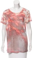 Thumbnail for your product : Etoile Isabel Marant Printed Linen Top