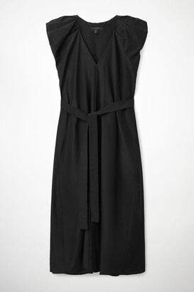COS Draped Belted Dress