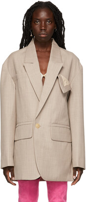 jacquemus black blazer