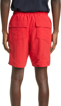 Rhude Oversize Logo Nylon Shorts