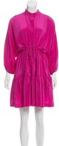 Thumbnail for your product : Co Tiered Silk Dress